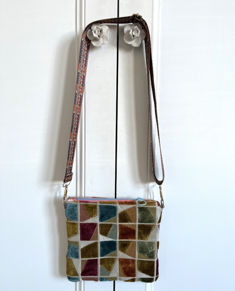 Cut velvet bag image