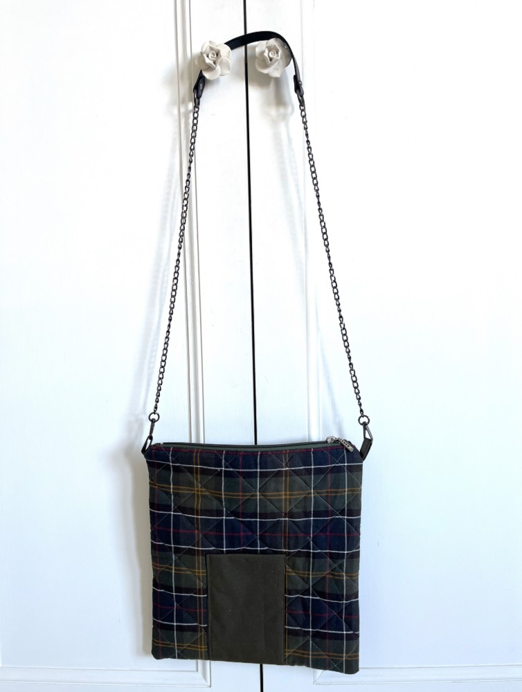 Barbour fabric bag image